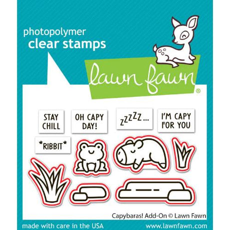 Lawn Fawn - Lawn Cuts - Capybaras! Add-On Dies