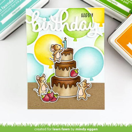 Lawn Fawn - Stamps - Cake It Easy