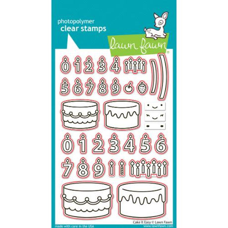 Lawn Fawn - Lawn Cuts - Cake It Easy Dies