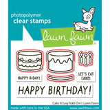 Lawn Fawn - Lawn Cuts - Cake It Easy Add-On Dies