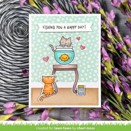 Lawn Fawn - Stamps - Keep on Swimming Add-On
