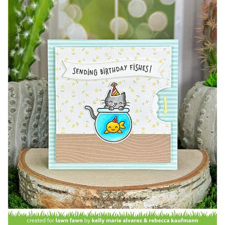 Lawn Fawn - Stamps - Keep on Swimming Add-On