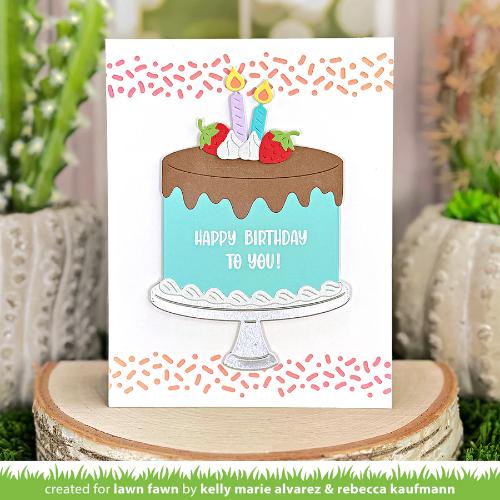 Lawn Fawn - Lawn Cuts - Build-A-Cake Add-On Dies