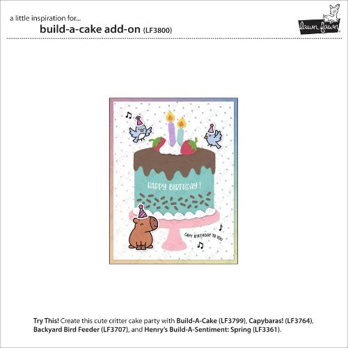 Lawn Fawn - Lawn Cuts - Build-A-Cake Add-On Dies