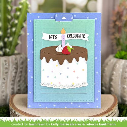 Lawn Fawn - Lawn Cuts - Build-A-Cake Add-On Dies