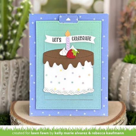 Lawn Fawn - Lawn Cuts - Build-A-Cake Add-On Dies