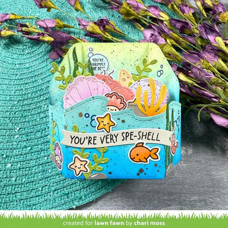 Lawn Fawn - Lawn Cuts - Stitched Seashells Dies