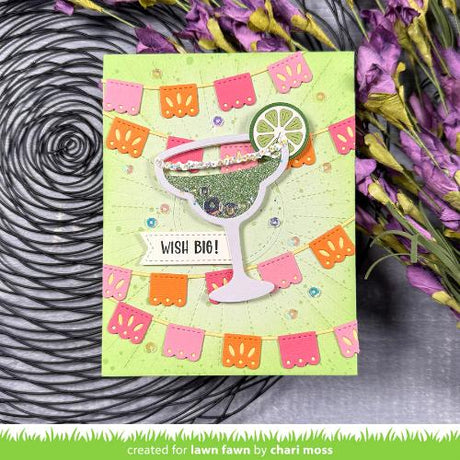 Lawn Fawn - Lawn Cuts - Fiesta Banner Border Dies