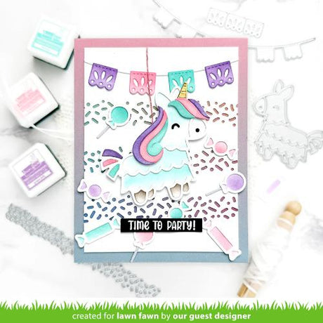 Lawn Fawn - Lawn Cuts - Fiesta Banner Border Dies