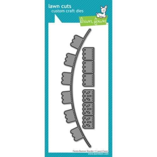 Lawn Fawn - Lawn Cuts - Fiesta Banner Border Dies