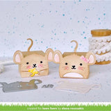 Lawn Fawn - Lawn Cuts - Tiny Gift Box Mouse Add-On Dies