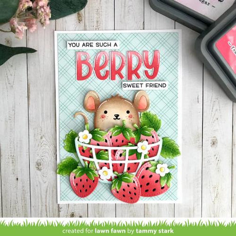 Lawn Fawn - Lawn Cuts - Tiny Gift Box Mouse Add-On Dies