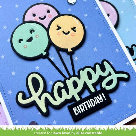 Lawn Fawn - Lawn Cuts - Balloon Bunch Dies