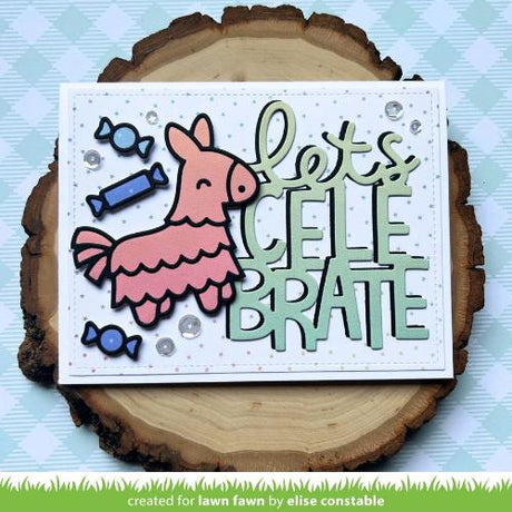 Lawn Fawn - Lawn Cuts - Giant Let's Celebrate Die