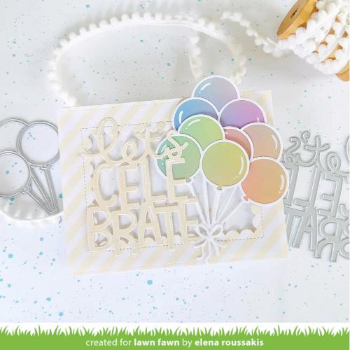 Lawn Fawn - Lawn Cuts - Giant Let's Celebrate Die