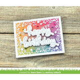 Lawn Fawn - Lawn Cuts - Scripty Happy Outline Add-On Die