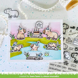 Lawn Fawn - Lawn Cuts - Riverside Backdrop: Landscape Dies