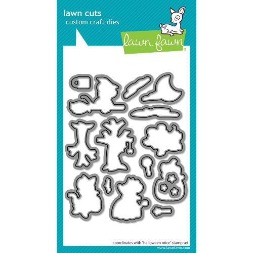 Lawn Fawn - Lawn Cuts - Halloween Mice Dies