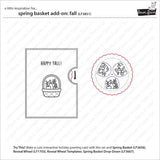 Lawn Fawn - Stamps - Spring Basket Add-On: Fall