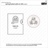 Lawn Fawn - Stamps - Spring Basket Add-On: Fall