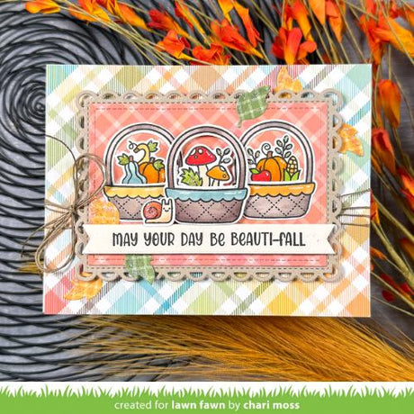 Lawn Fawn - Stamps - Spring Basket Add-On: Fall
