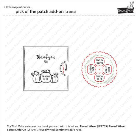 Lawn Fawn - Stamps - Pick of the Patch Add-On