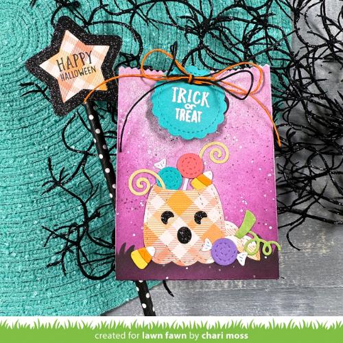 Lawn Fawn - Stamps - Tiny Tag Sayings: Fall
