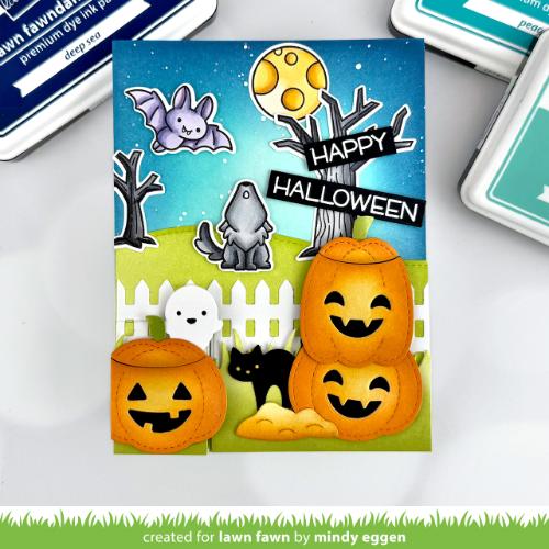 Lawn Fawn - Lawn Cuts - Knock, Knock, Who's There? Rectangle Door Add-On Dies