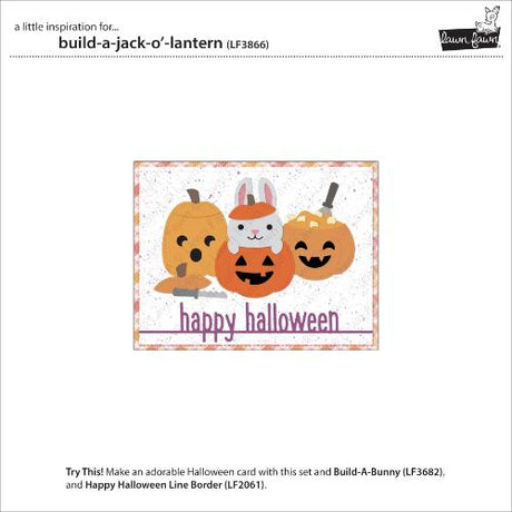 Lawn Fawn - Lawn Cuts - Build-A-Jack-O'-Lantern Dies