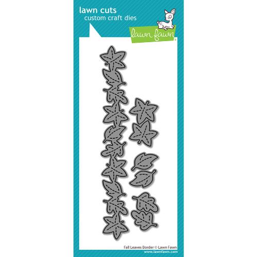 Lawn Fawn - Lawn Cuts - Fall Leaves Border Dies