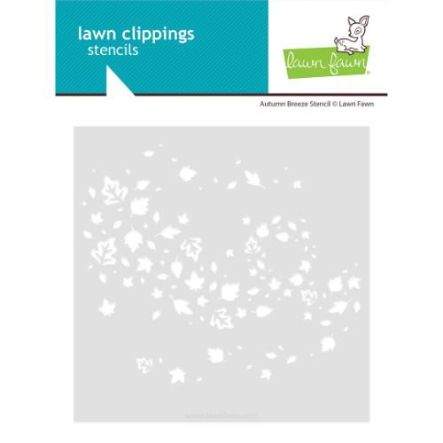 Lawn Fawn - Lawn Clippings - Autumn Breeze Stencil