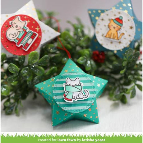 Lawn Fawn - Stamps - Cozy Cats