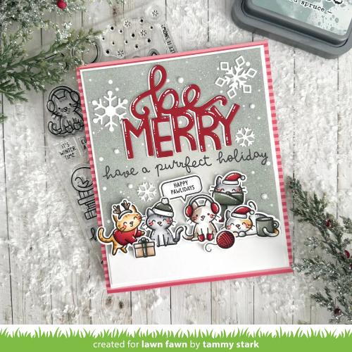 Lawn Fawn - Stamps - Cozy Cats