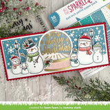 Lawn Fawn - Stamps - Big Messages: Christmas