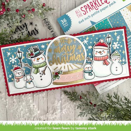 Lawn Fawn - Stamps - Big Messages: Christmas