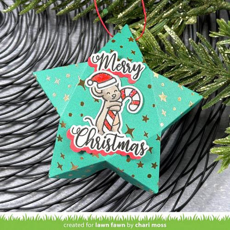 Lawn Fawn - Stamps - All the Santa Hats