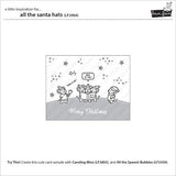Lawn Fawn - Stamps - All the Santa Hats