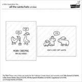 Lawn Fawn - Stamps - All the Santa Hats