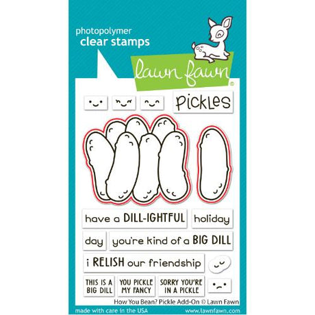 Lawn Fawn - Lawn Cuts - How You Bean? Pickle Add-On Dies