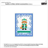 Lawn Fawn - Lawn Cuts - Build-A-Critter Winter Accessories Dies