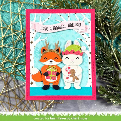Lawn Fawn - Lawn Cuts - Build-A-Critter Christmas Accessories Dies