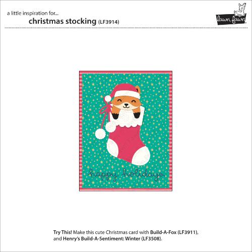Lawn Fawn - Lawn Cuts - Christmas Stocking Dies