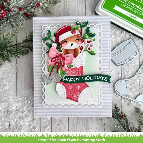 Lawn Fawn - Lawn Cuts - Christmas Stocking Dies