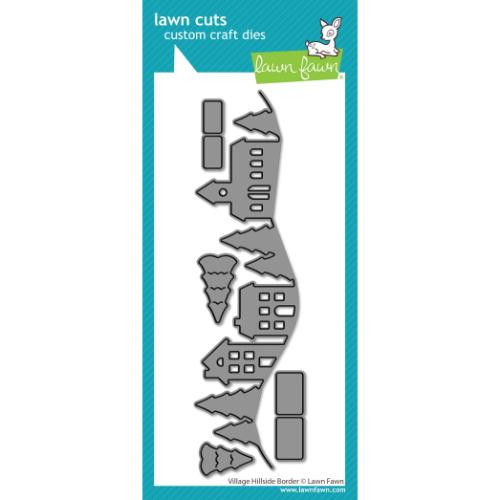 Lawn Fawn - Lawn Cuts - Village Hillside Border Dies