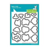 Lawn Fawn - Lawn Cuts - A Mole Lot of Love Dies