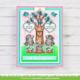 Lawn Fawn - Stamps - A Mole Lot of Love Add-On
