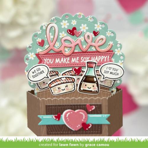 Lawn Fawn - Stamps - Soy Happy