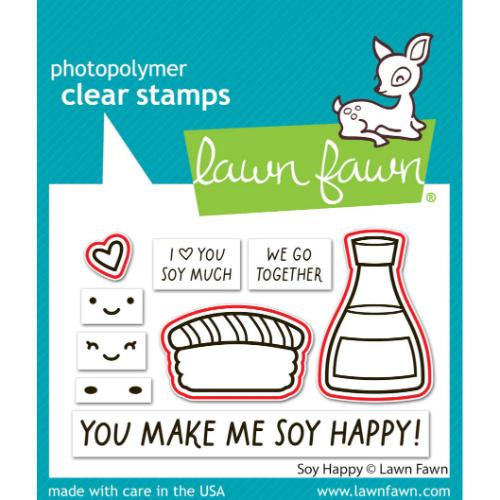 Lawn Fawn - Lawn Cuts - Soy Happy Dies
