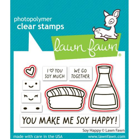 Lawn Fawn - Lawn Cuts - Soy Happy Dies