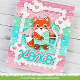 Lawn Fawn - Lawn Cuts - Quilted Heart Border Die